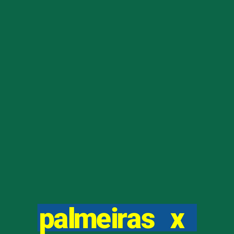 palmeiras x fluminense palpites